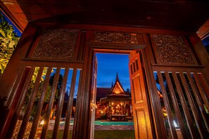 Front of property – evening/night - Royal Thai Villas Phuket (Rawai)