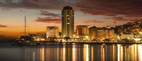 Façade de l’hébergement - soirée/nuit