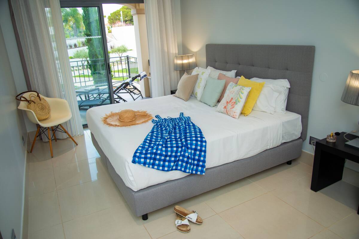 Appartement, 2 chambres, balcon | Fer et planche à repasser, lits bébé (en supplément)