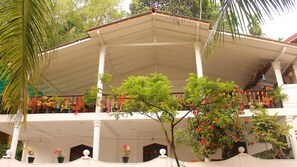 Façade de l’hébergement