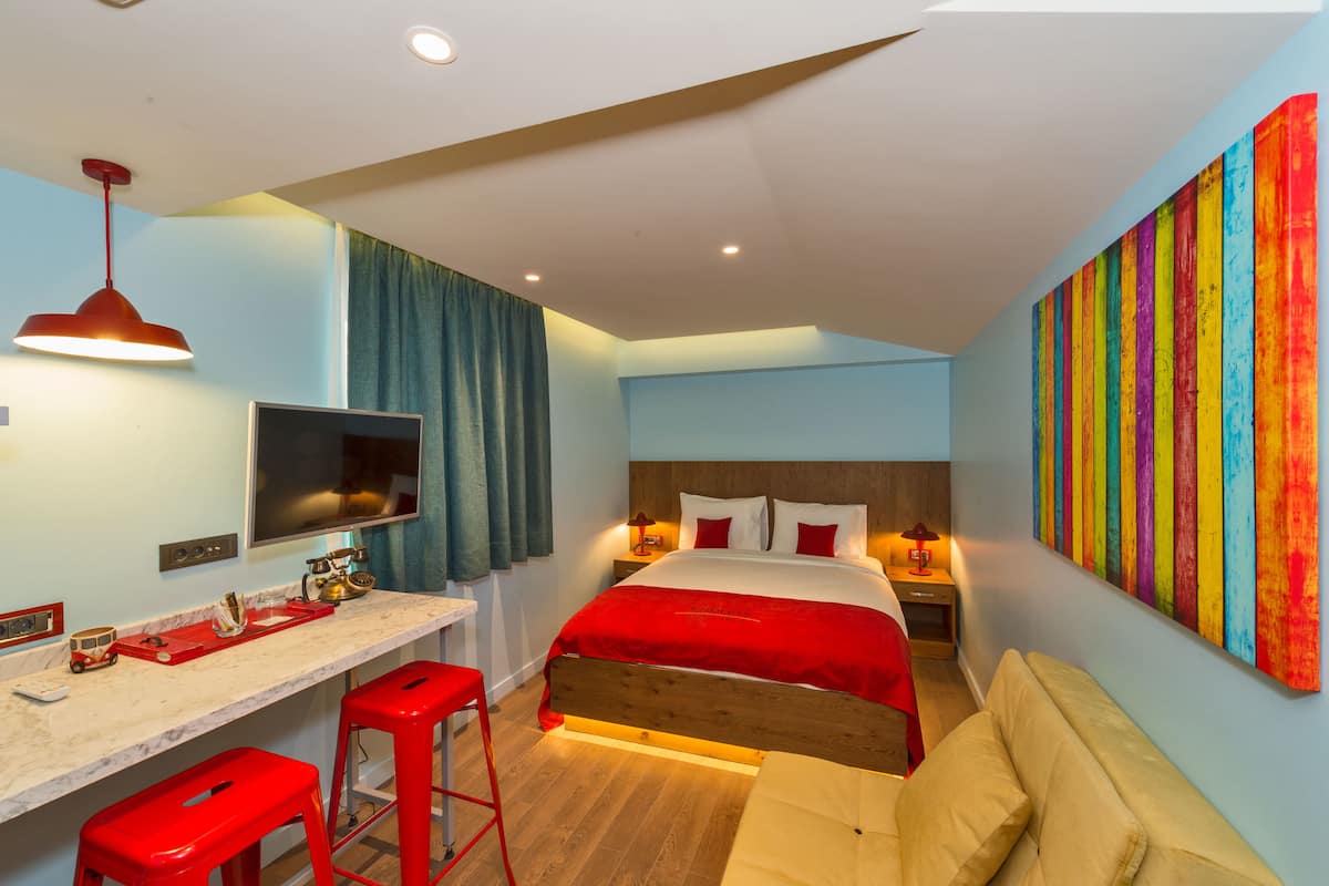 1 habitación, minibar, caja de seguridad en la habitación y escritorio
