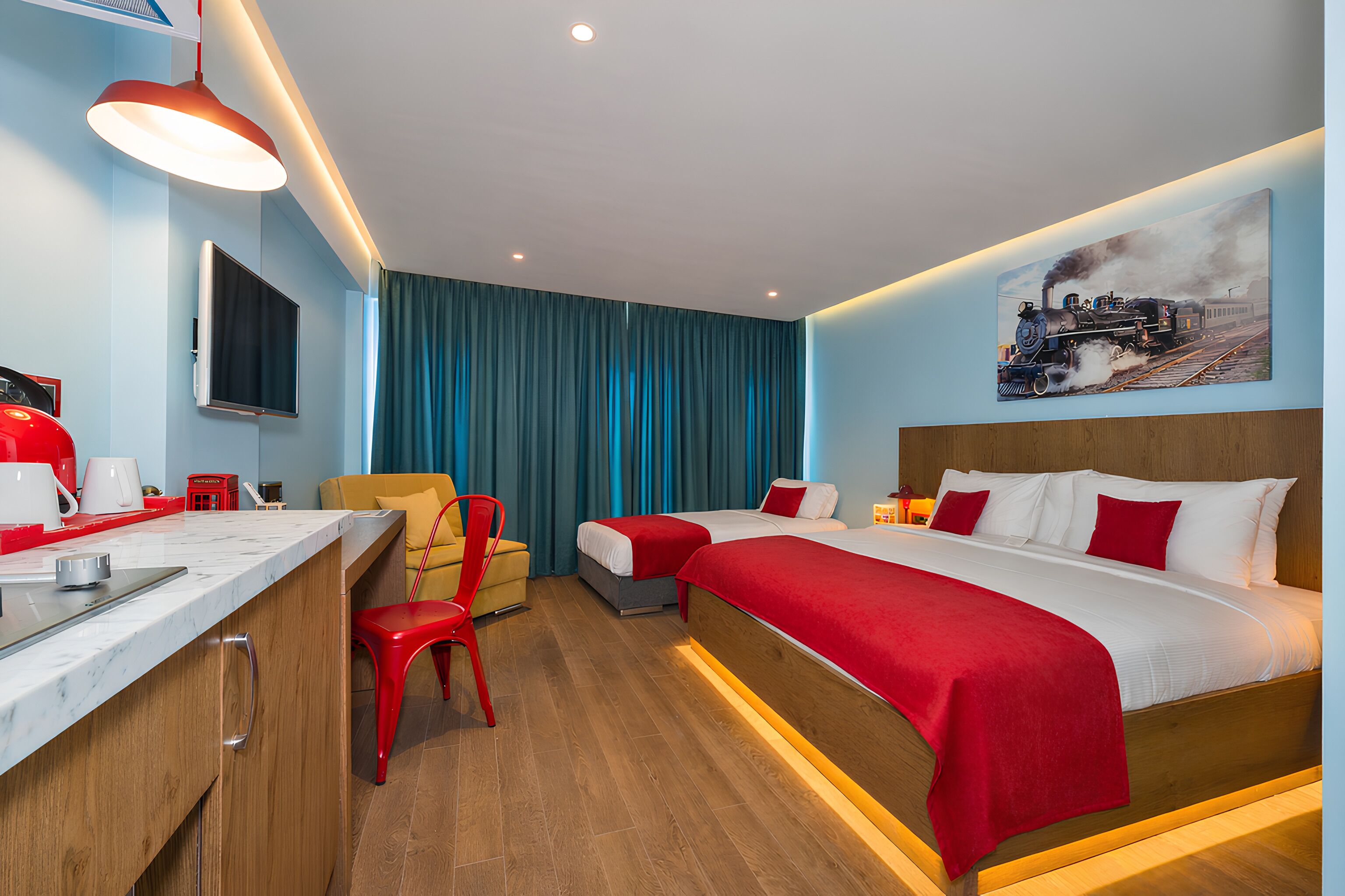 Minibar, in-room safe, desk, soundproofing