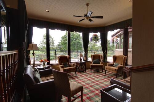 Sitzecke in der Lobby