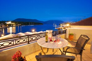 Studio, 2 Bedrooms, Sea View | Balcony - Fiscardo Studios (Kefalonia)