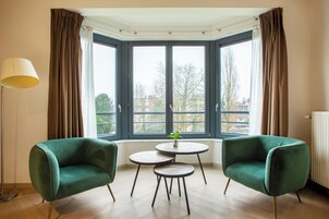 Monolocale Superior, 1 letto king | 1 camera, insonorizzazione, ferro/asse da stiro, Wi-Fi gratuito