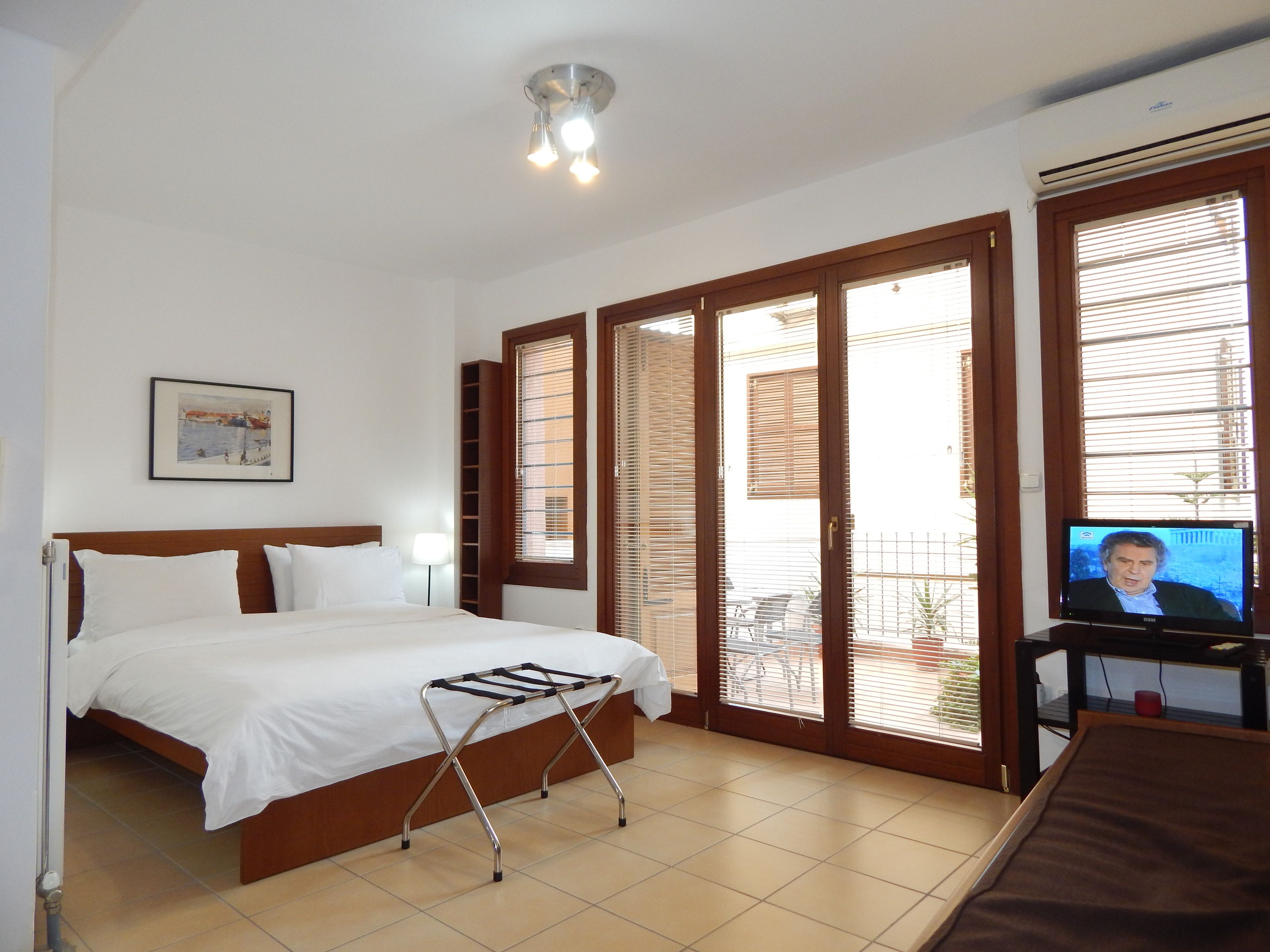 Studio, Terrace | Egyptian cotton sheets, premium bedding, pillow-top beds