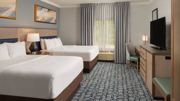 In-room safe, desk, blackout drapes, bed sheets