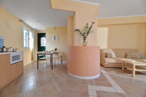 Studio, Meerblick | Schallisolierte Zimmer, Bügeleisen/Bügelbrett, Zustellbetten