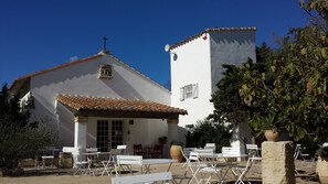 Entrada de la propiedad