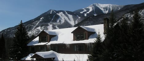 Vista a la montaña