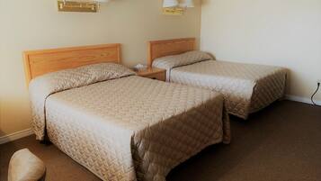 Free WiFi, bed sheets