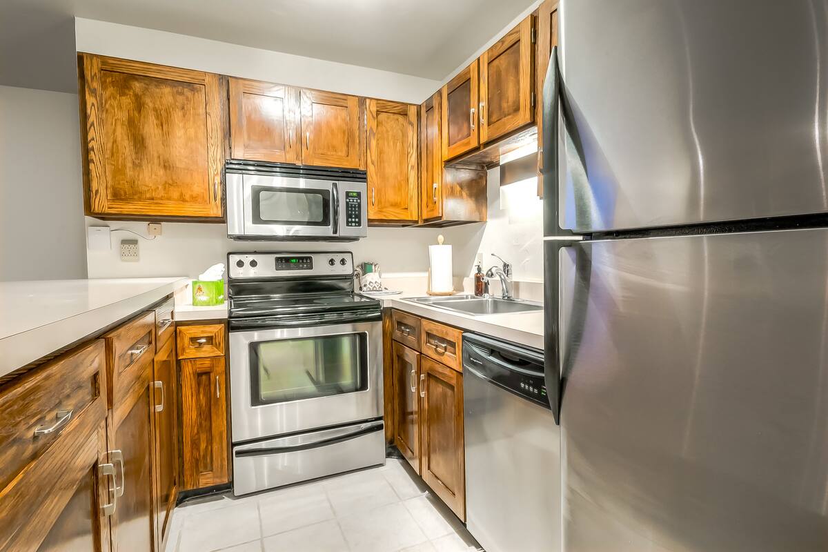 1 Bedroom, 1 Bathroom - SMI 440 | Private kitchen | Coffee/tea maker, refrigerator (on request), microwave (on request)