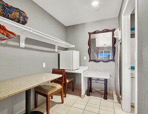 Standard Room, 2 Queen Beds, Smoking | Living area | 42-inch LED TV with cable channels, TV - Crown Motel (Las Vegas)