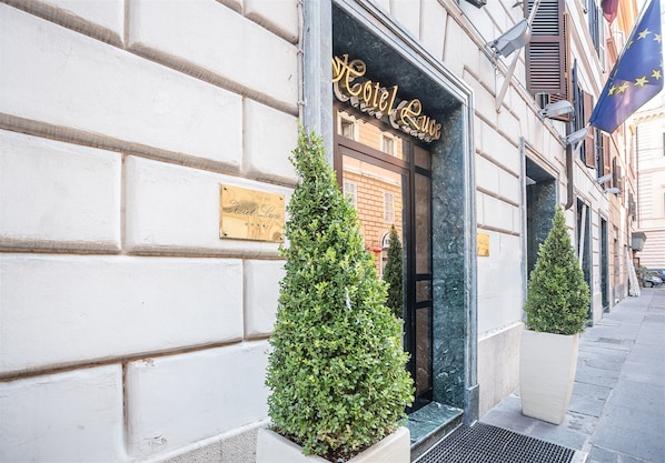 Entrée de l’hébergement