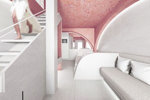 Tabla de planchar con plancha, wifi gratis y ropa de cama