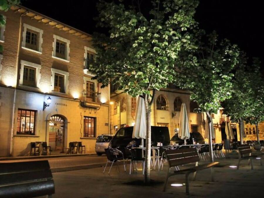Façade de l’hébergement - soirée/nuit