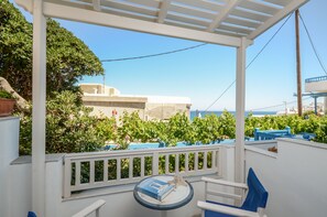 Chambre Double ou avec lits jumeaux | Vue depuis le balcon