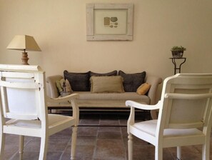 Apartment, 2 Bedrooms (La Trivalle) | Living room | Flat-screen TV
