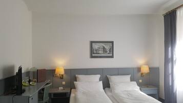 Doppelzimmer | Schreibtisch, kostenloses WLAN