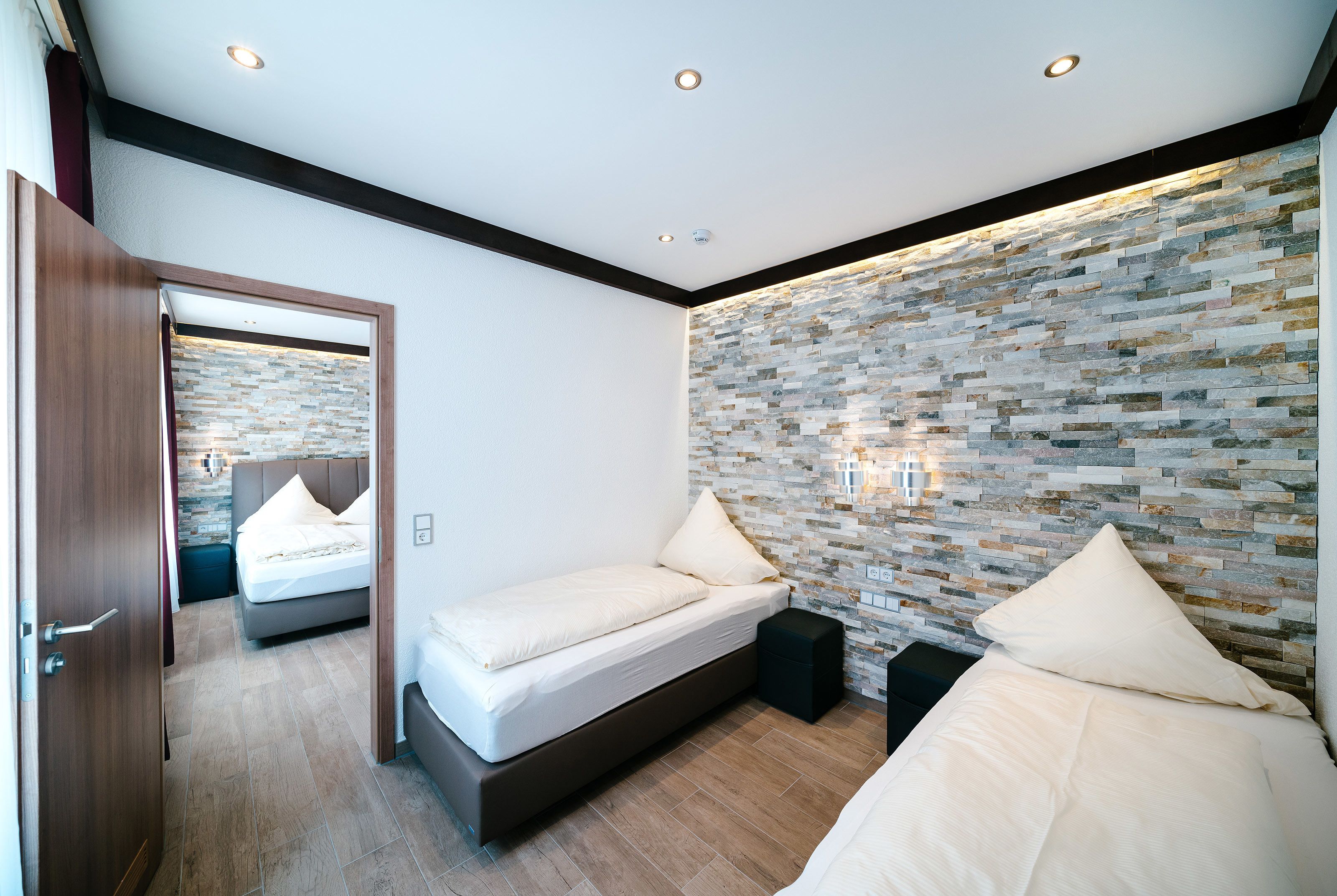 comfort family room (connecting door) | in-room safe, blackout curtains, soundproofing, iron/ironing board