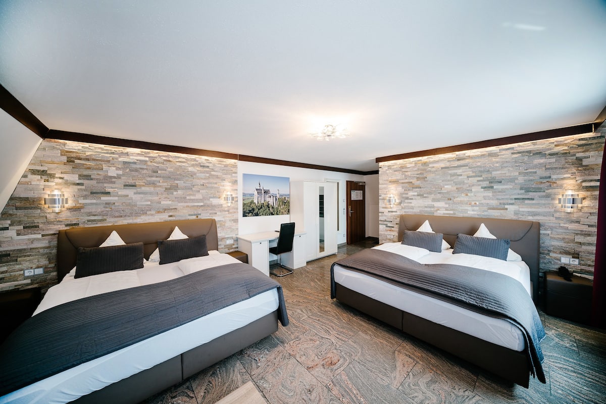 superior quadruple room | in-room safe, blackout curtains, soundproofing, iron/ironing board