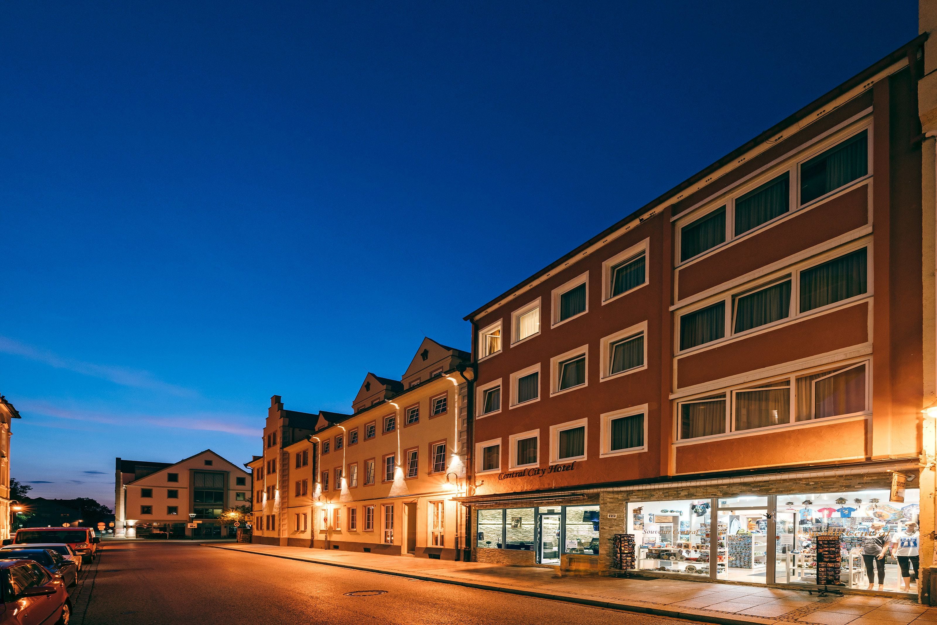 front of property – evening/night