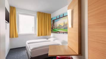 Quarto casal | Escrivaninha, quartos à prova de som, Wi-Fi de cortesia, roupa de cama