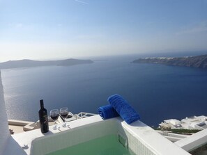 Superior Suite, Jetted Tub | View from property - Langas Villas (Santorini)