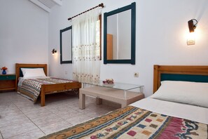 Iron/ironing board, free cots/infant beds, WiFi, bed sheets
