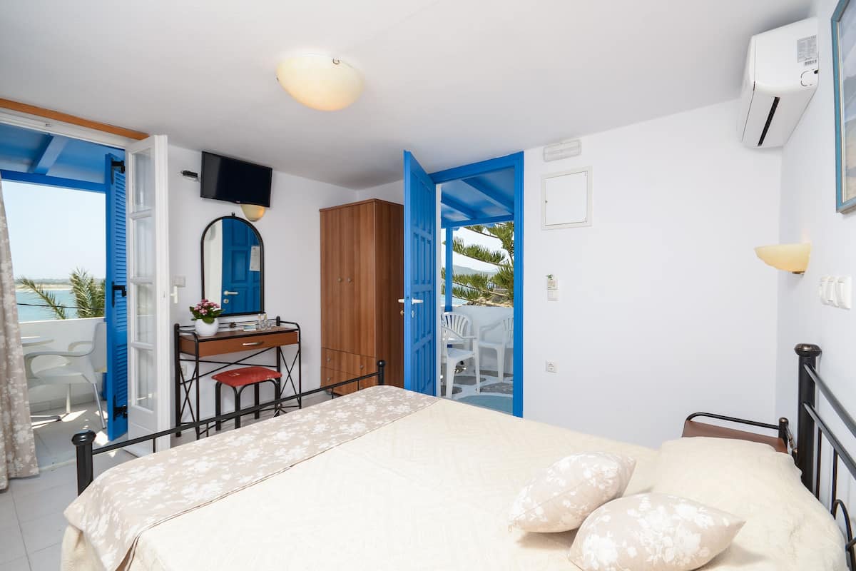 Habitación doble, vista al mar | Wifi gratis y ropa de cama