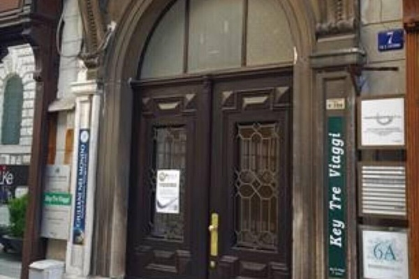 Ingresso della struttura