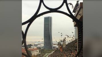 Attic Studio with view | Balcon