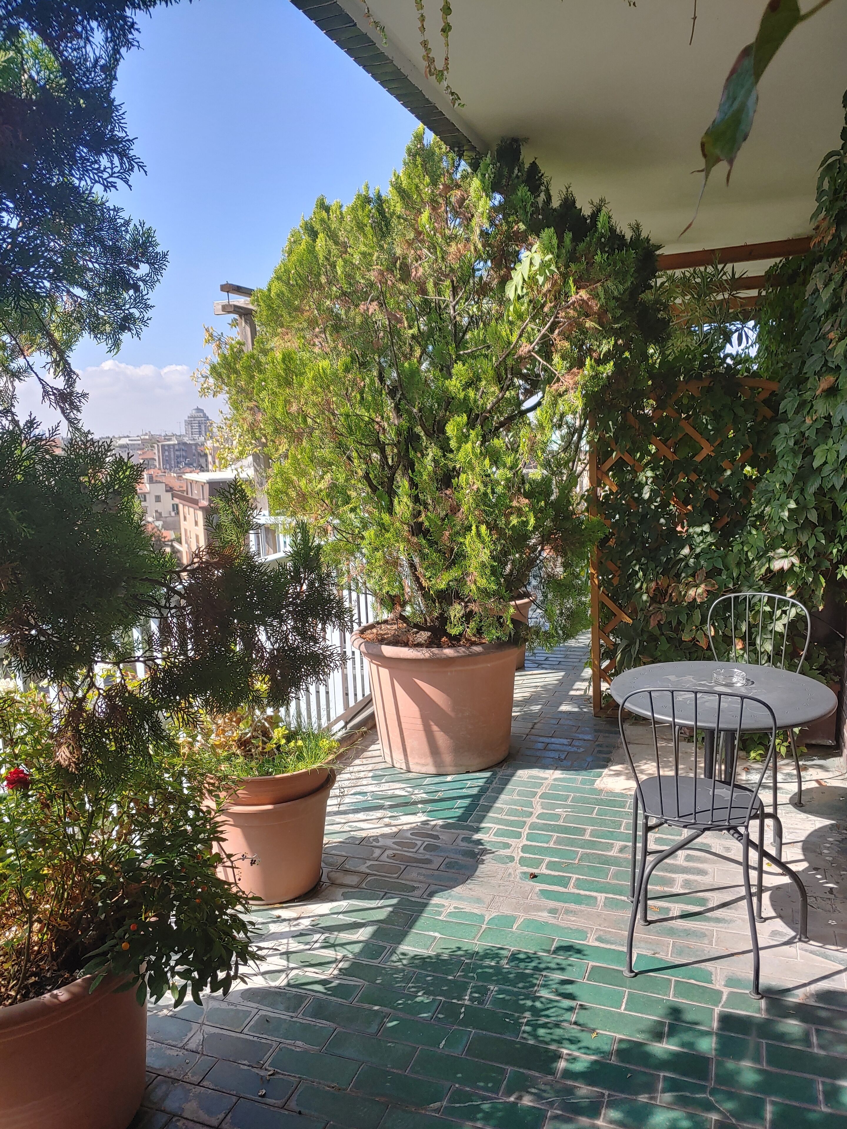 Comfort-Doppel- oder -Zweibettzimmer, 1 Schlafzimmer, Terrasse, Executive-Etage | Ausblick vom Zimmer