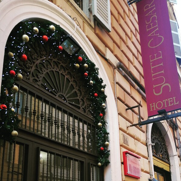 Façade de l’hébergement