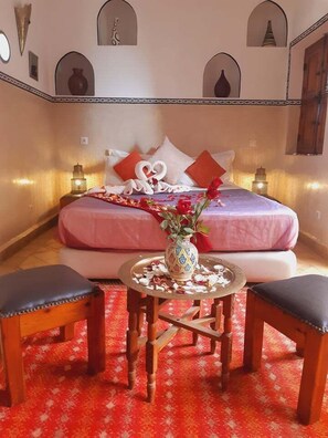 Exclusive Suite, Bathtub | Free WiFi, bed sheets - Riad Chalymar (Marrakech)