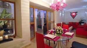 Lobby lounge - Riad Chalymar (Marrakech)