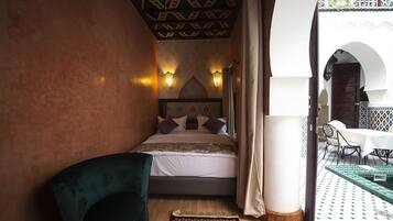 Superior Double Room, 1 King Bed, Pool View (Toubkal) | In-room safe, desk, free WiFi, bed sheets