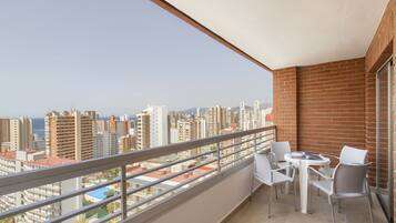 Uitzicht vanaf balkon