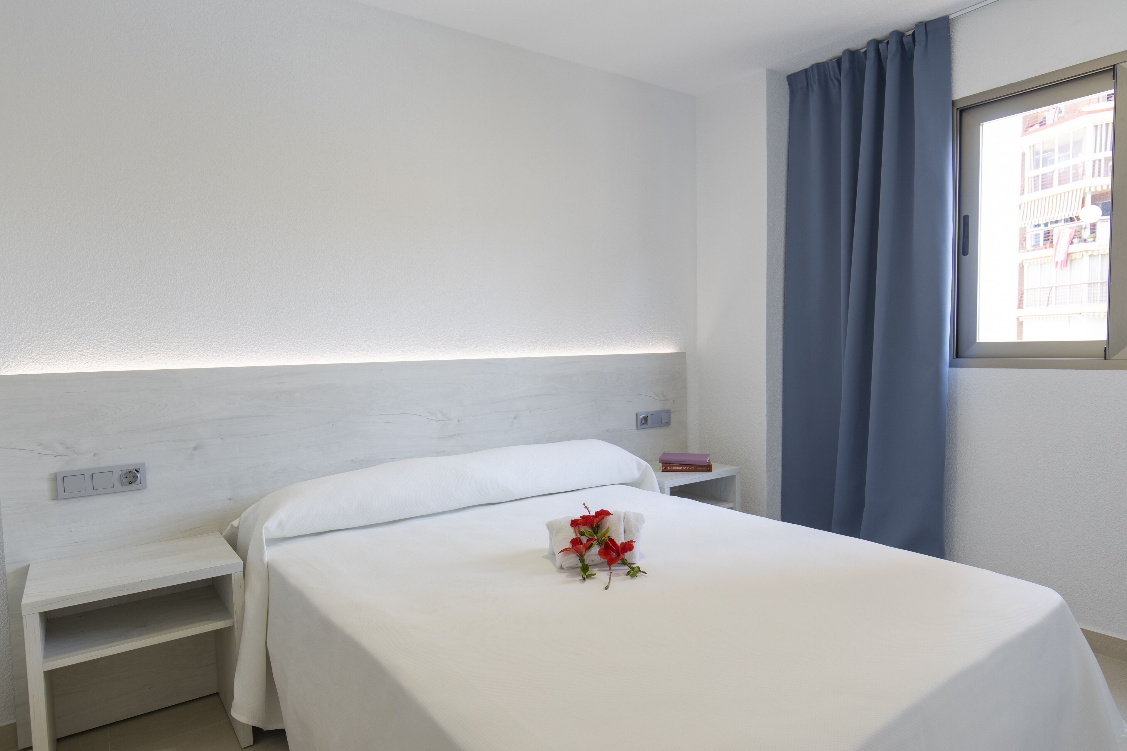 Hypo-allergenic bedding, in-room safe, individually decorated