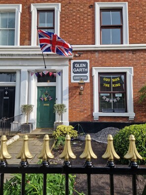 Majoituspaikan julkisivu