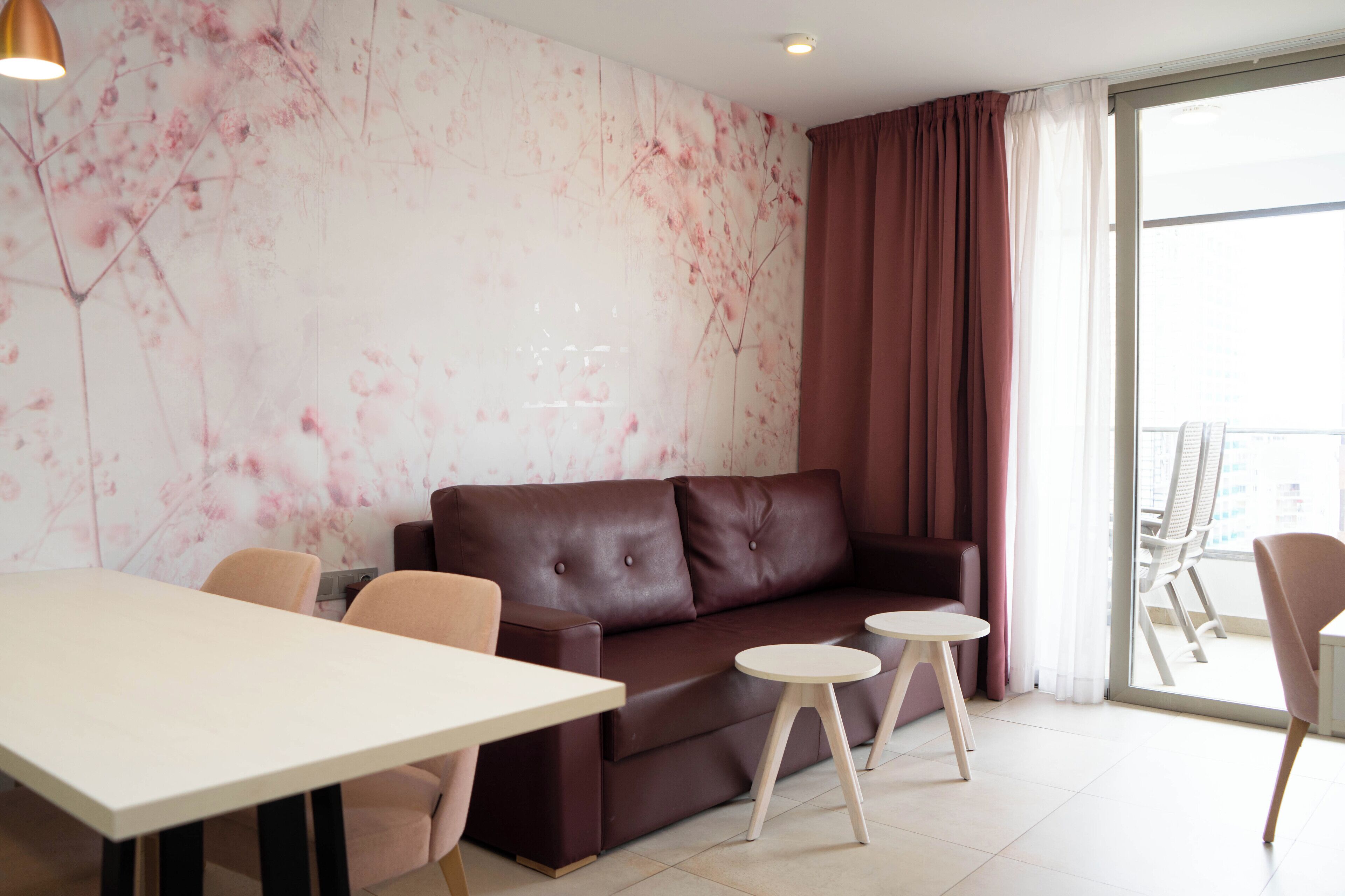 Apartamento, 2 habitaciones, terraza | Comedor