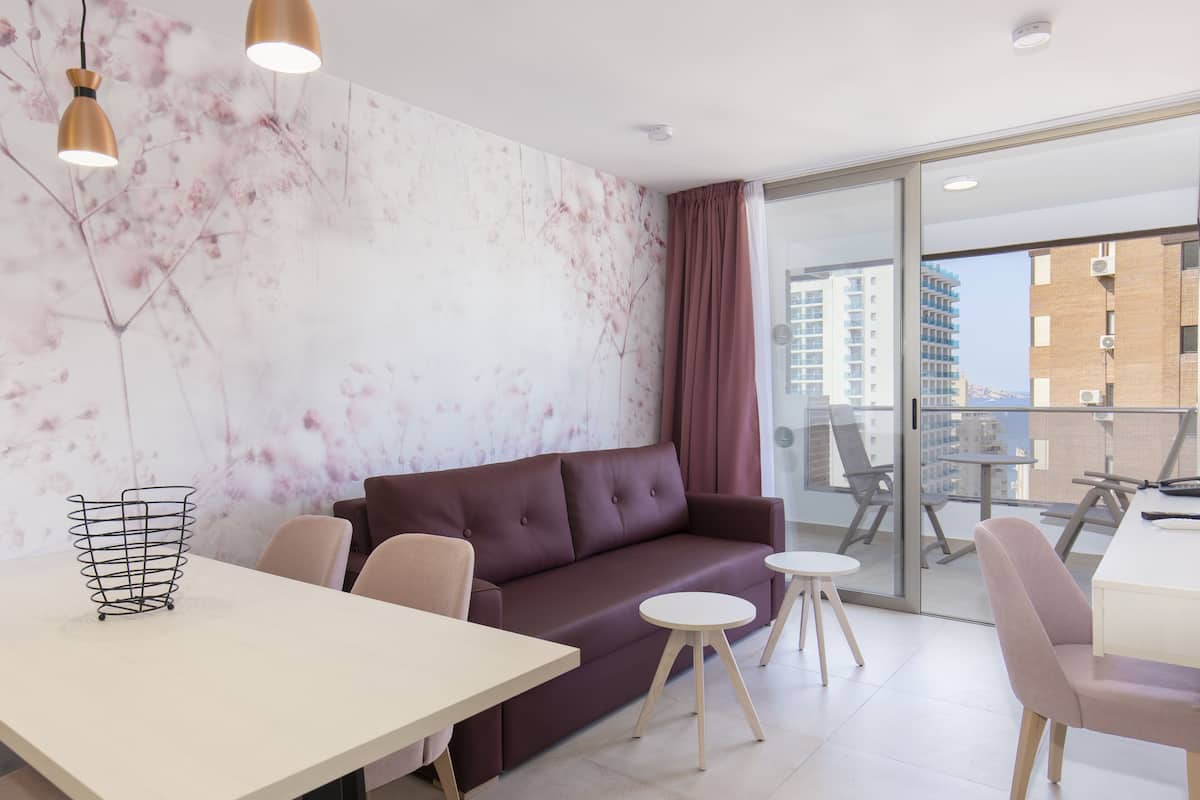 Apartment, 2 Bedrooms, Terrace | 2 bedrooms, minibar, in-room safe, desk