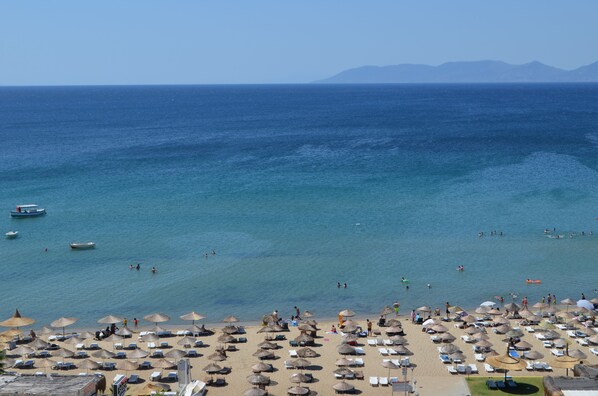 Vue sur la plage/l’océan