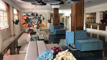 Sala de estar en el lobby