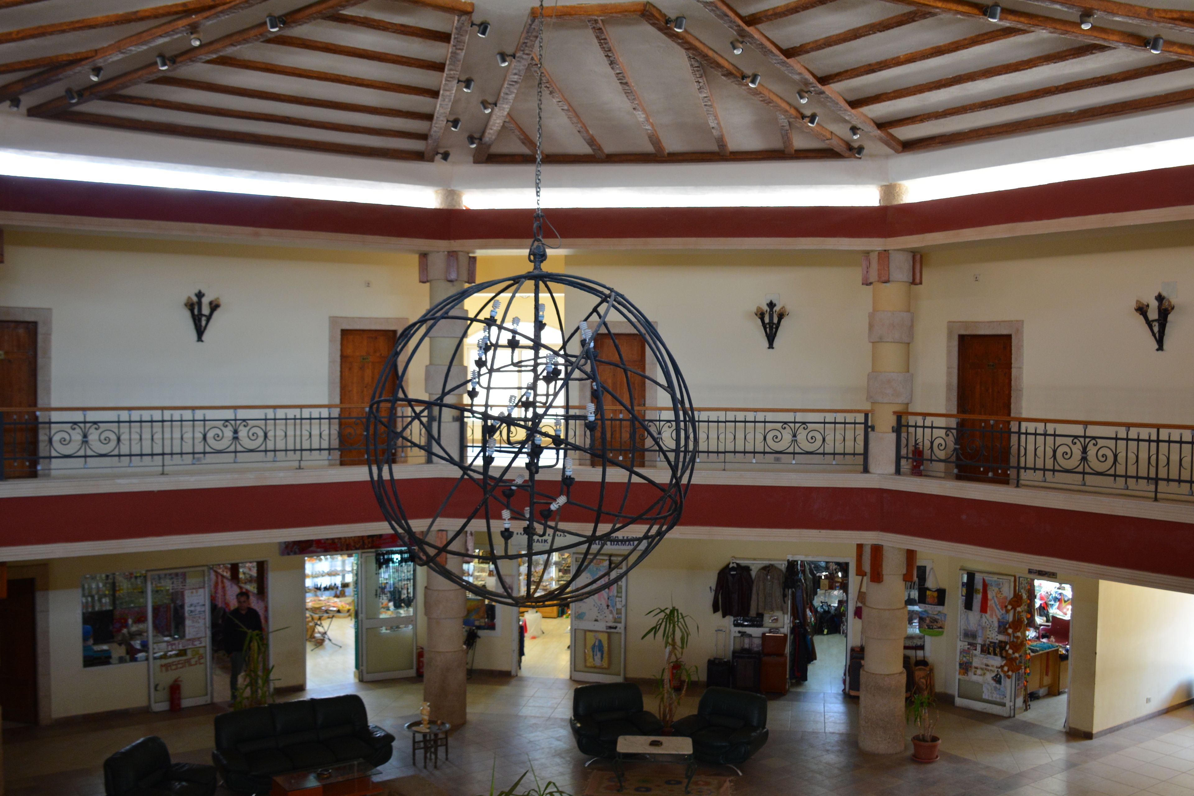 Quiosque de check-in/check-out