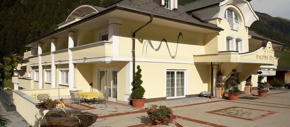 Fassade der Unterkunft