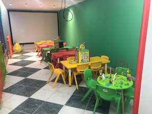 Lekområde för barn inomhus