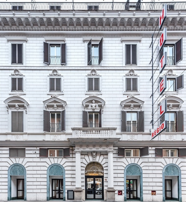 Façade de l’hébergement