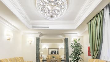 Zona de estar del vestíbulo