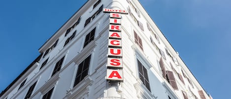 Façade de l’hébergement